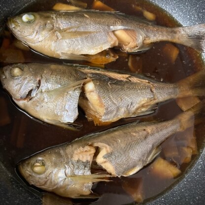 本当にご飯が進む味ですね！
これぞ煮魚だわ、と感激しました。
とっても美味しかったです。